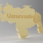 Venezuelan Map Jewelery